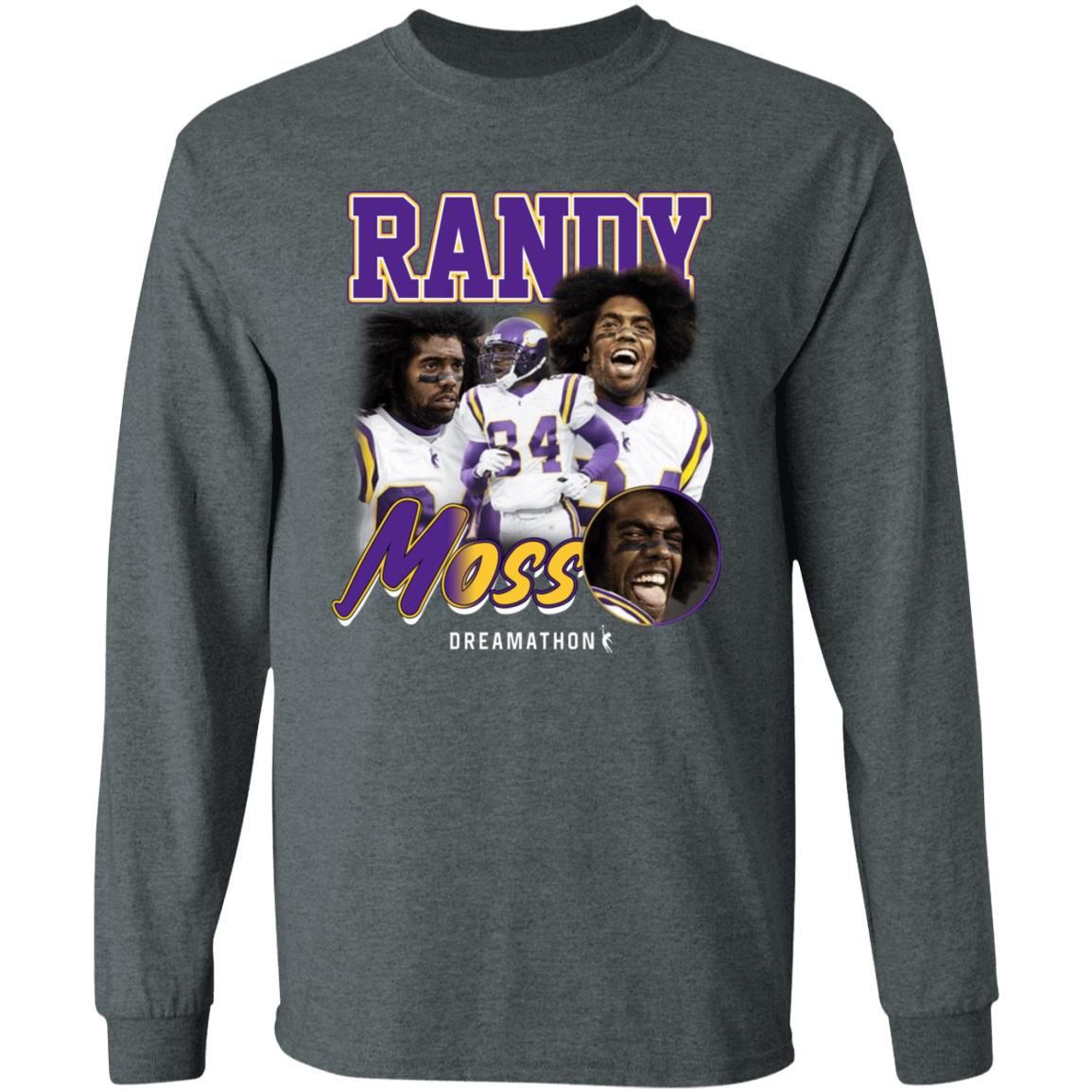 Justin Jefferson Wearing Randy Moss Dreamathon Shirt Dreamathon Merch - Teechipus