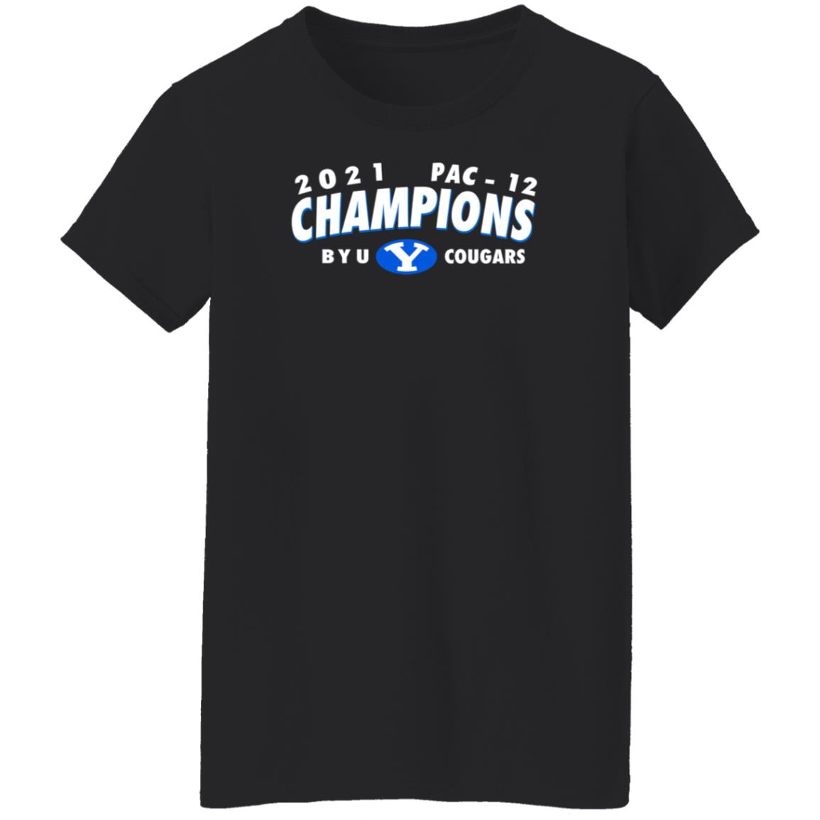 2021 Pac 12 Champions Byu Cougars Shirt Squally Canada Champions Byu Cougars 2021 Shirt - Teechipus