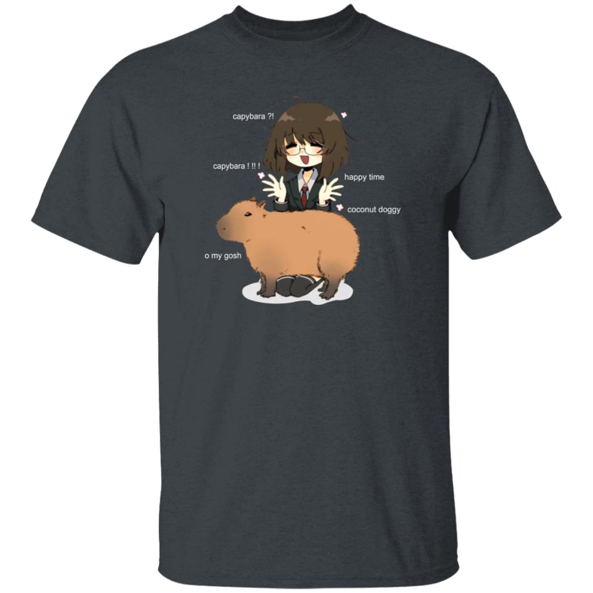 Dismiss Store Real Capybara Hours Shirt - Teechipus