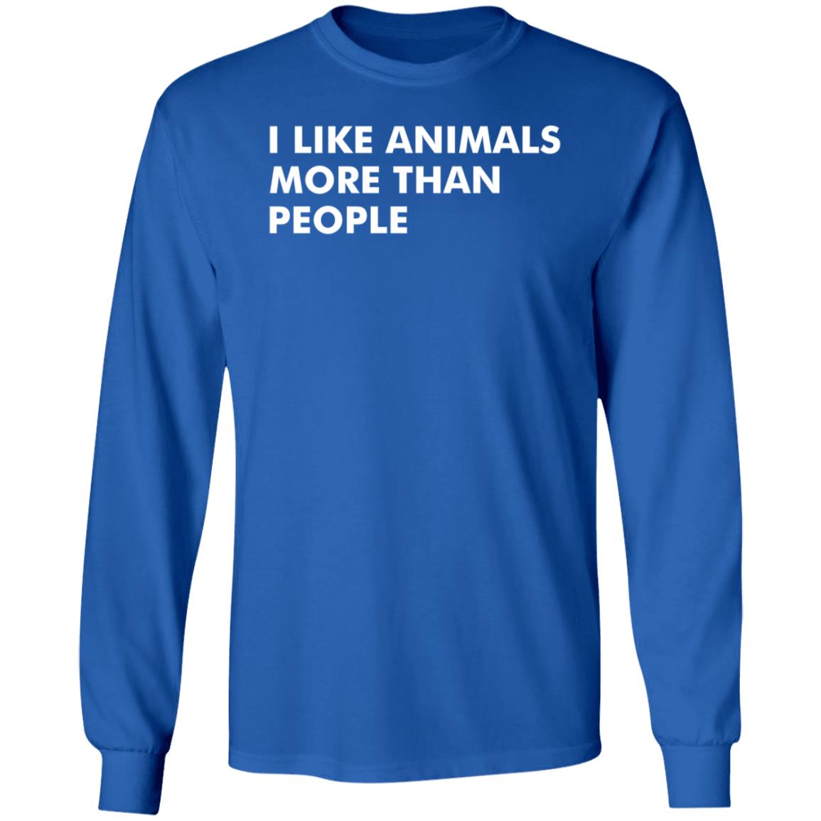 I Like Animals More Than People Shirt The Vegan Vibe Store I Like Animals Shirt - Teechipus
