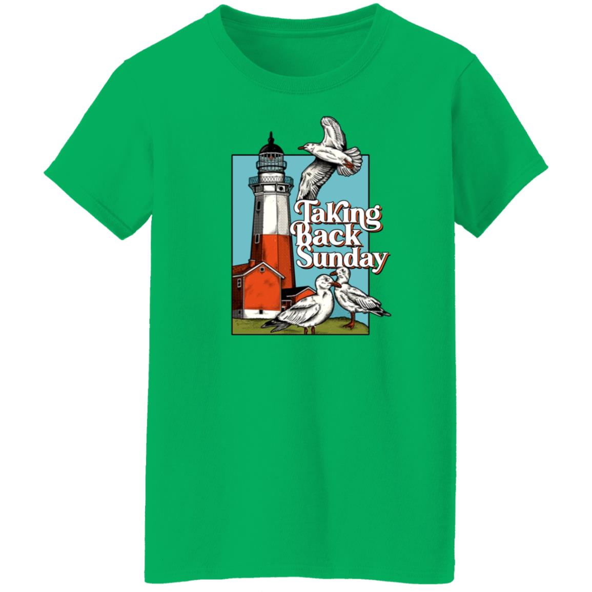 Taking Back Sunday Merch Taking Back Sunday Lighthouse Shirt MikaelArt Jane - Teechipus