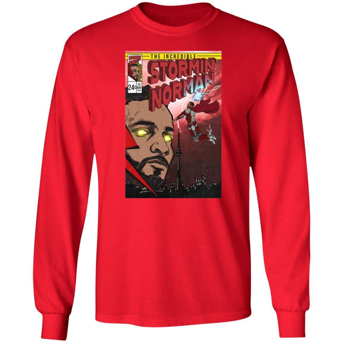 Norman Powell Stormin Norman Comic T Shirt - Teechipus