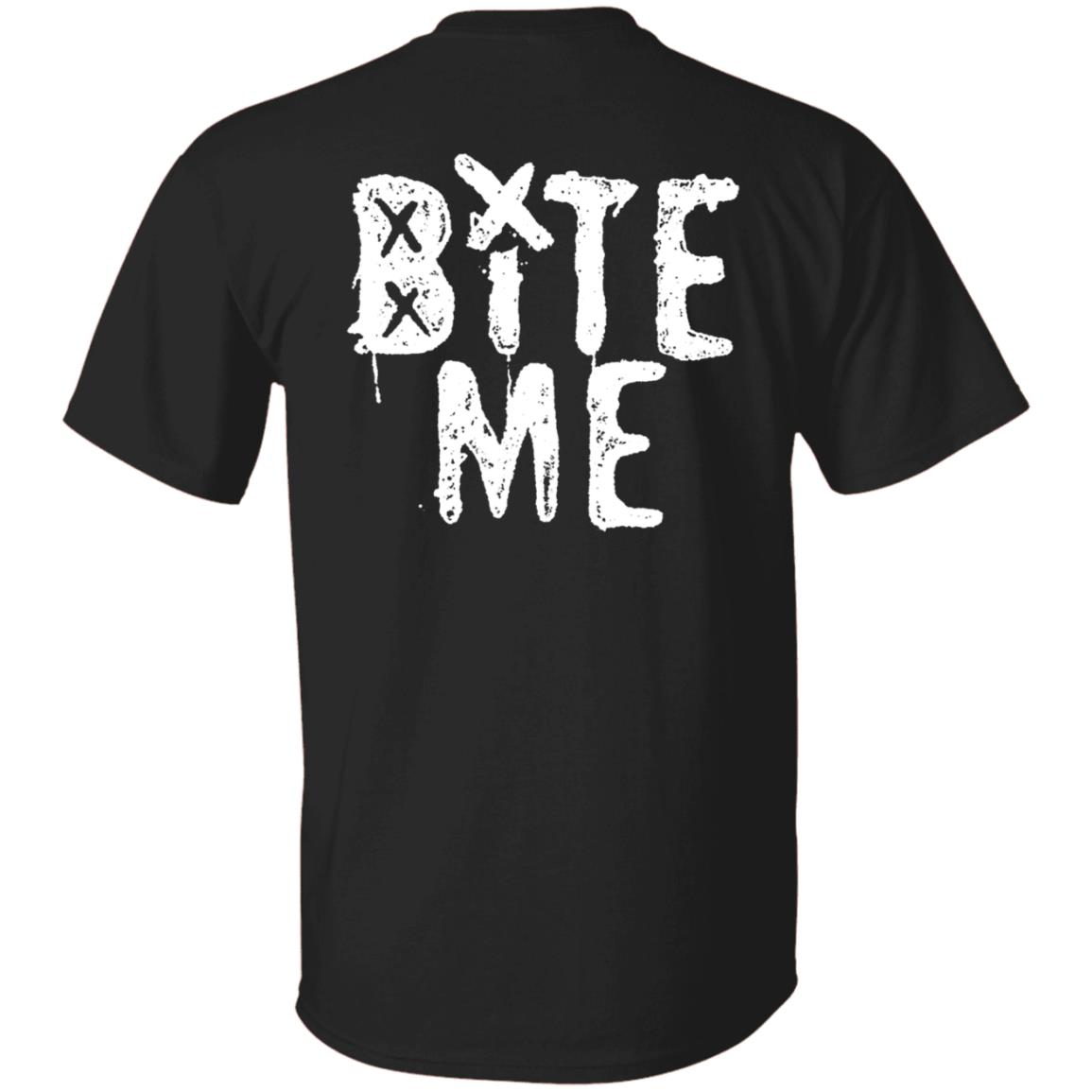 Avril Lavigne Merch Bite Me Hoodie - Teechipus