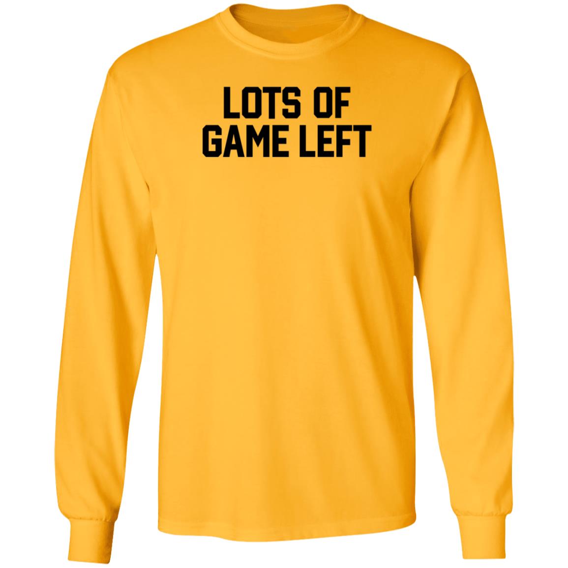 Barstoolsports Store Lots Of Game Left Hoodie Kyle Rudolph Lots Of Game Left Shirt Hoodie Sweatshirt - Teechipus