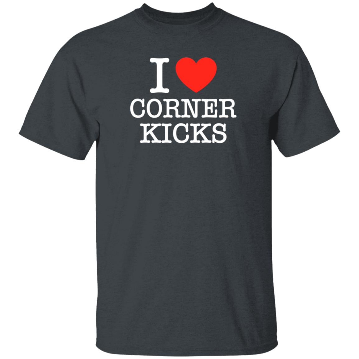 I Love Corner Kicks Shirt BarstoolBigCat - Teechipus