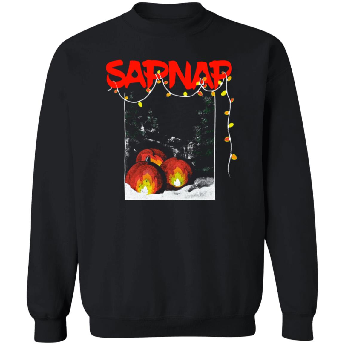 Sapnap Holiday Lights And Ornaments Sweatshirt Sapnap Merch - Teechipus