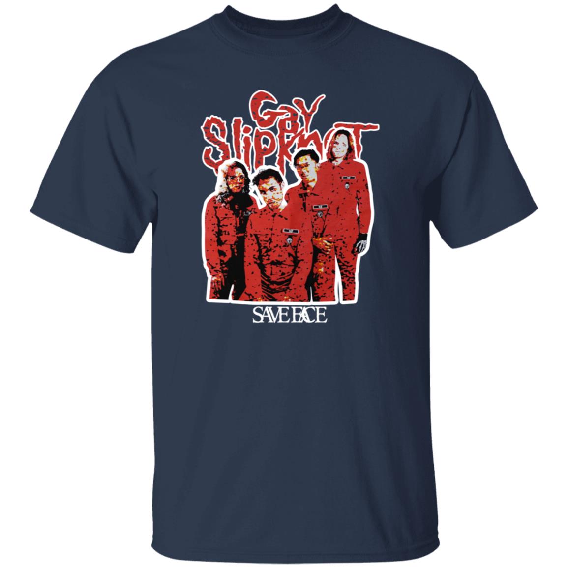 Gay Slipknot Shirt Saveface Store Gay Slipknot Shirt Hoodie Sweatshirt - Teechipus