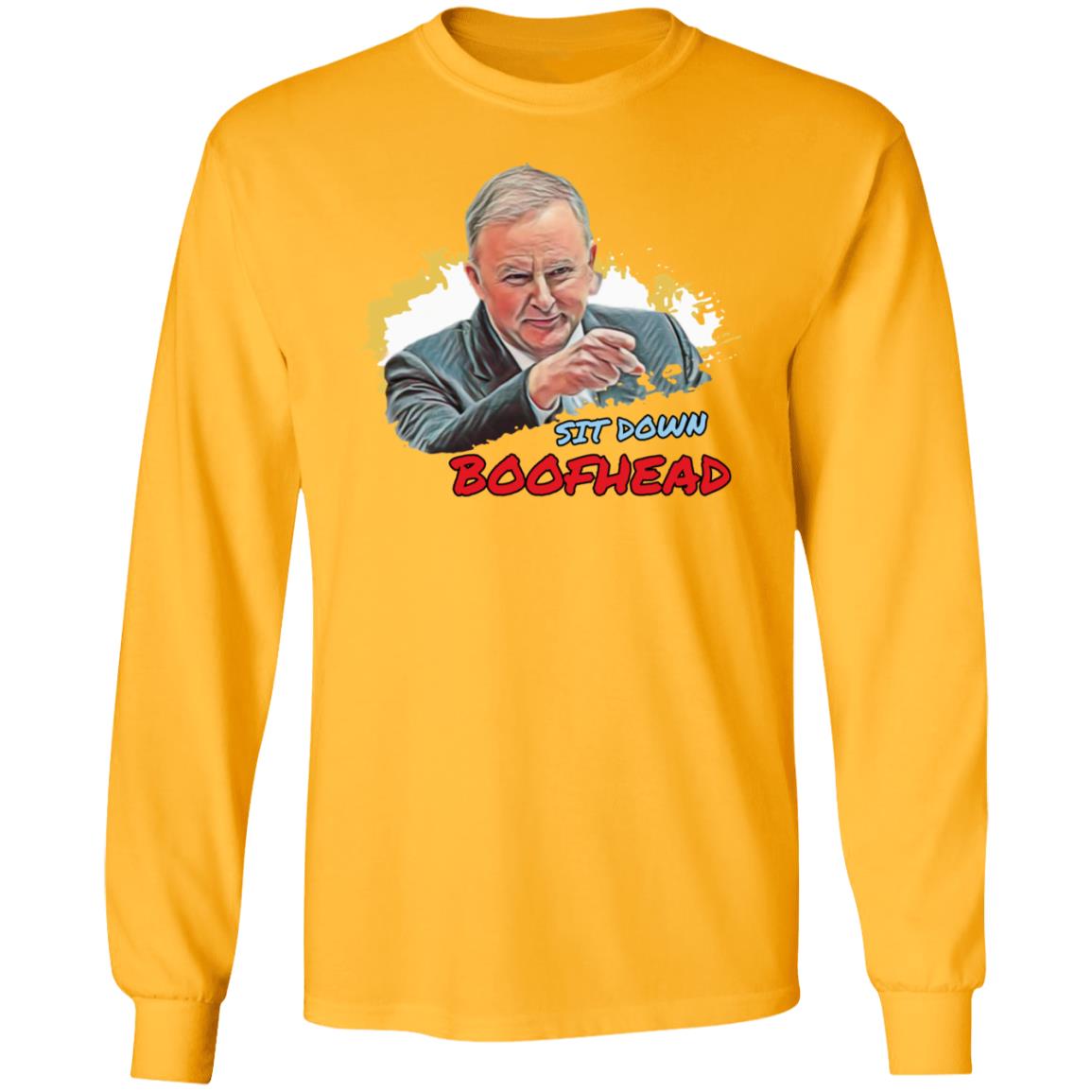 Sit Down Boofhead Shirt Anthony Albanese - Teechipus