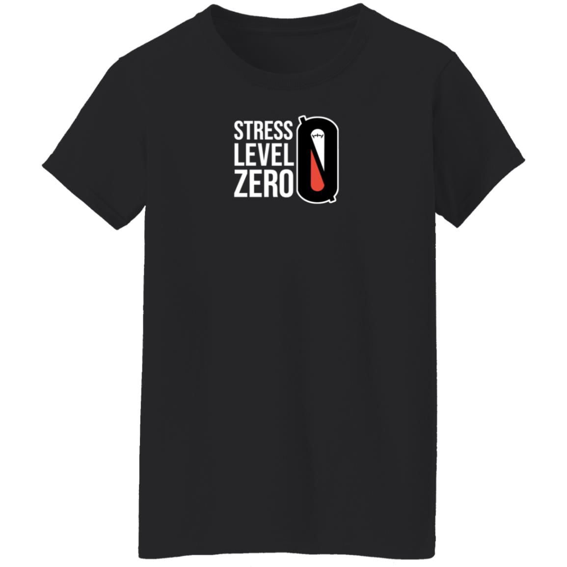 Stress Level Zero Black Shirt Crowd Made Merch Stress Level 0 Black Shirt - Teechipus