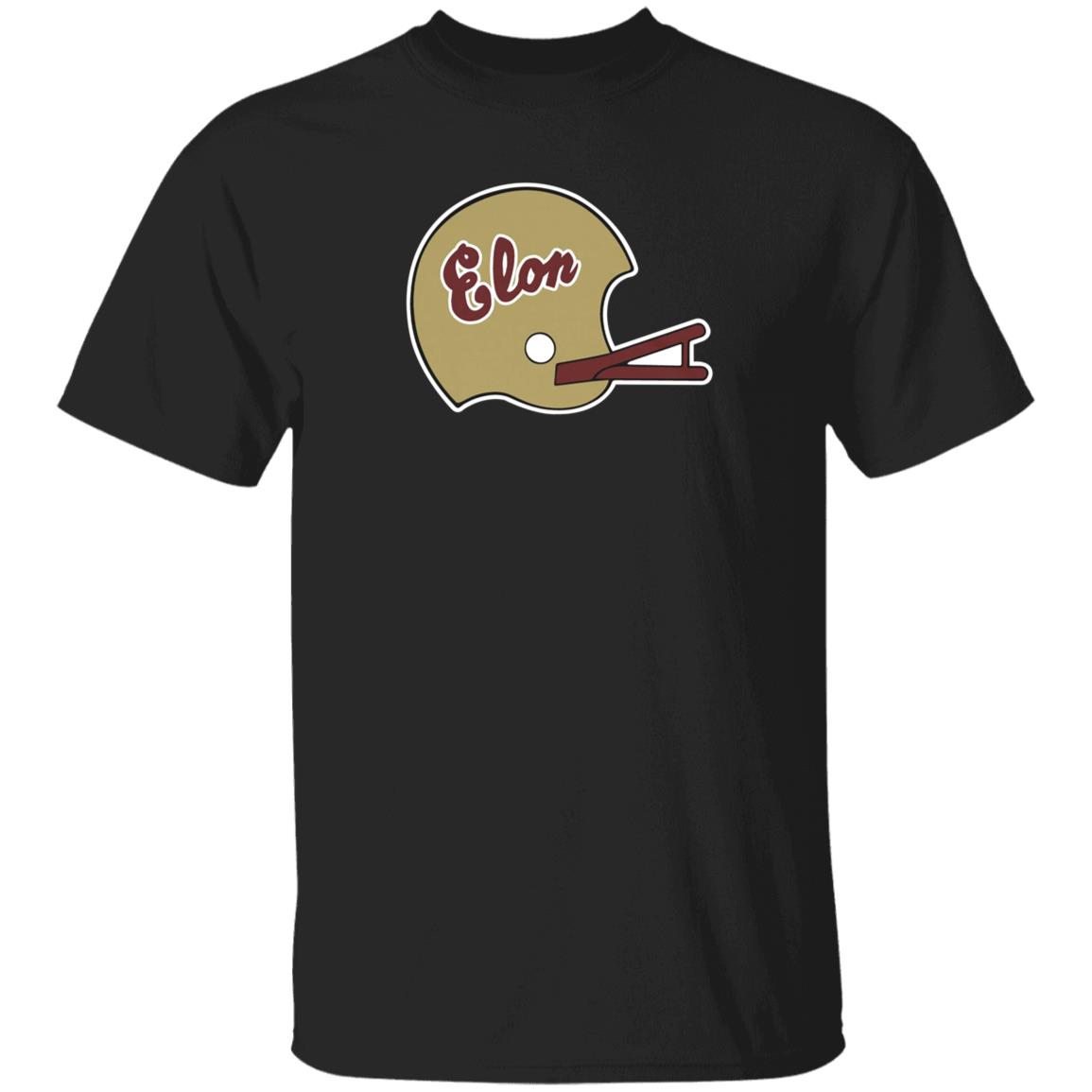 Wes Durham Elon Football 1980'S Helmet Shirt Breakingt Merch Elon Football 1980'S Helmet Shirt - Teechipus