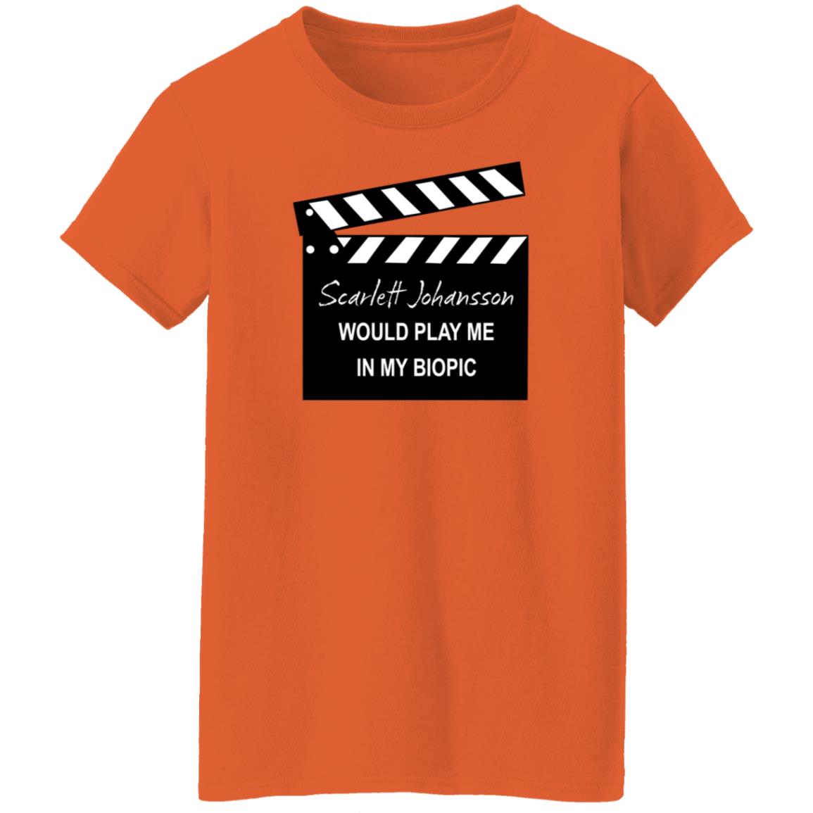Scarlett Johansson Would Play Me In My Biopic Shirt Hoodie Sweatshirt - Teechipus