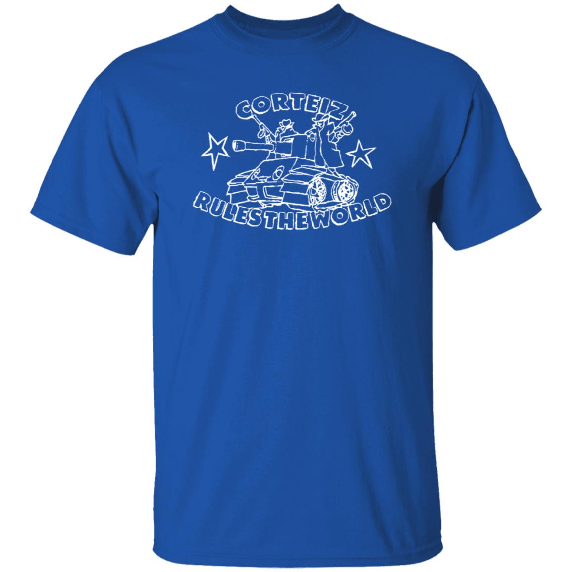 Corteiz Rules The World Merch No Limit Souljaz Shirt - Teechipus
