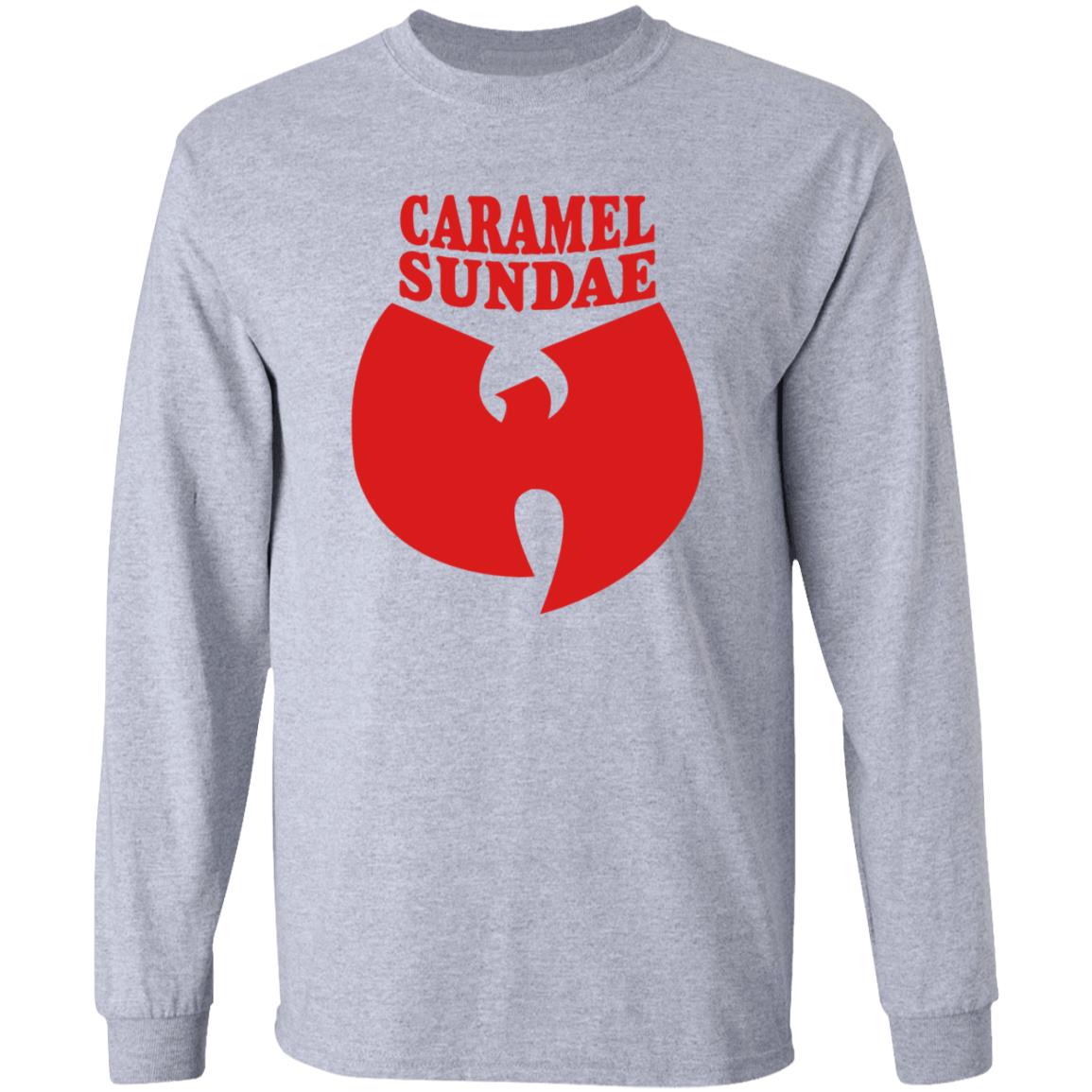Wu-Tang Caramel Sundae Ringer Shirt Hoodie Sweatshirt - Teechipus