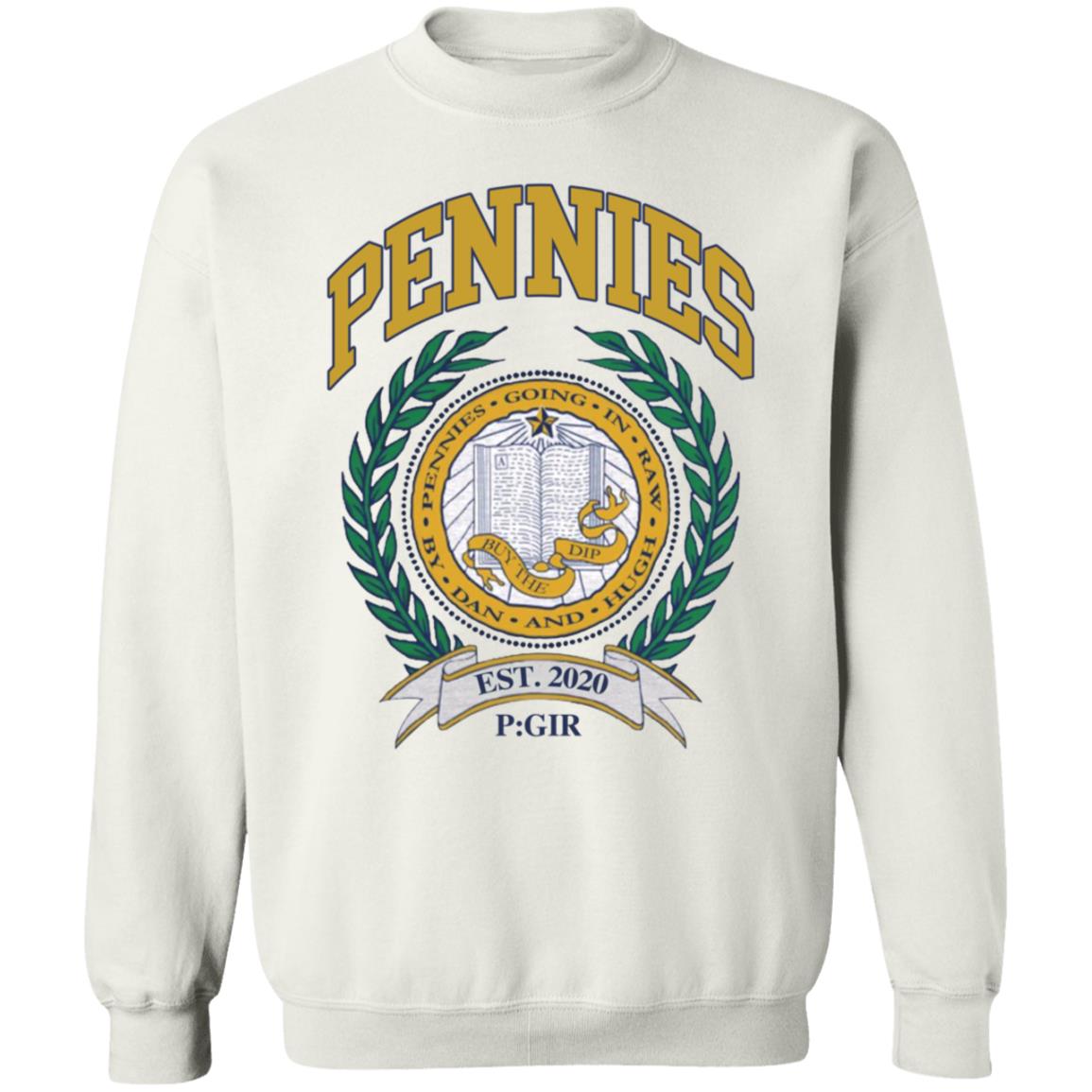 Pennies Champion Crewneck Pgir Store - Teechipus