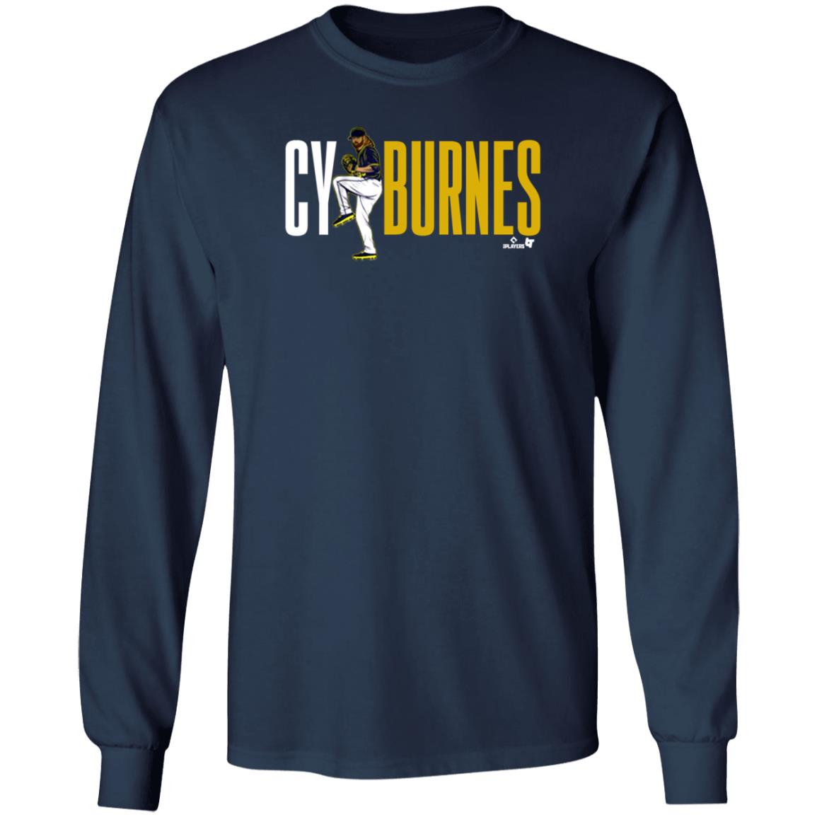 Breakingt Merch Cy Burnes Shirt Brew Crew Ball - Teechipus