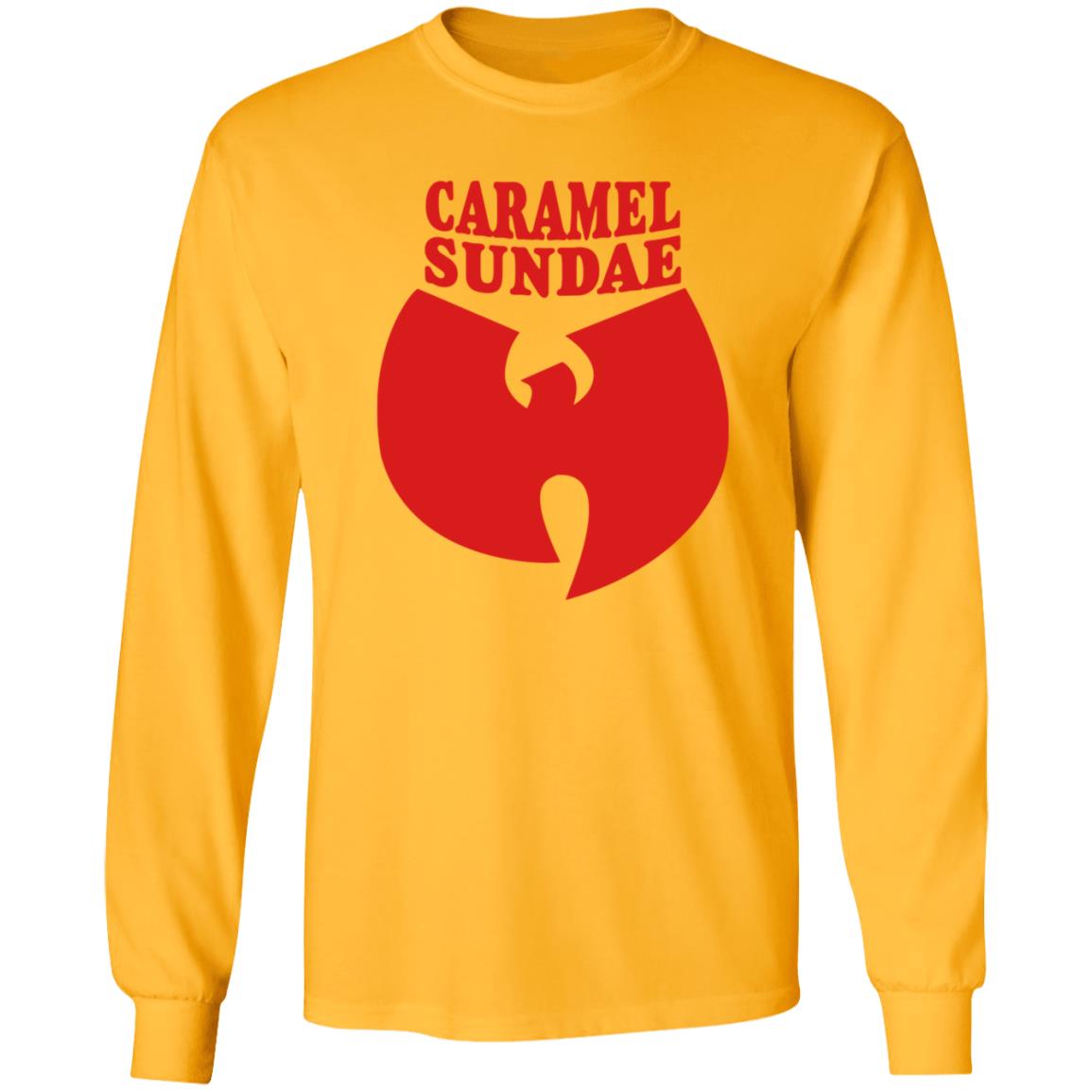 Wu-Tang Caramel Sundae Ringer Shirt Hoodie Sweatshirt - Teechipus