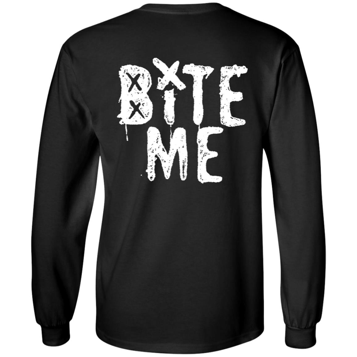 Avril Lavigne Merch Bite Me Hoodie - Teechipus