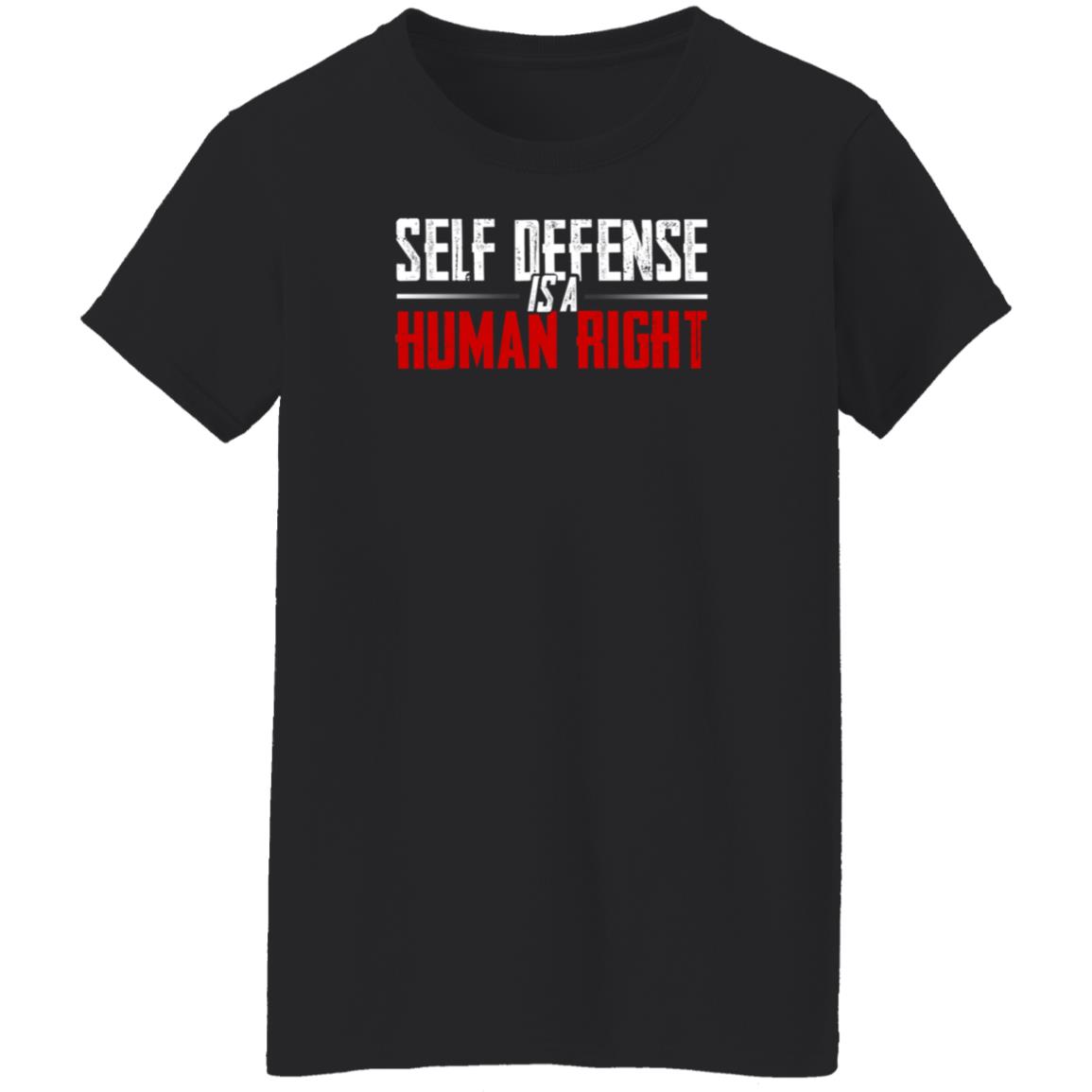 Self Defense Is A Human Right Shirt Hodgetwins Store Self Defense Shirt - Teechipus