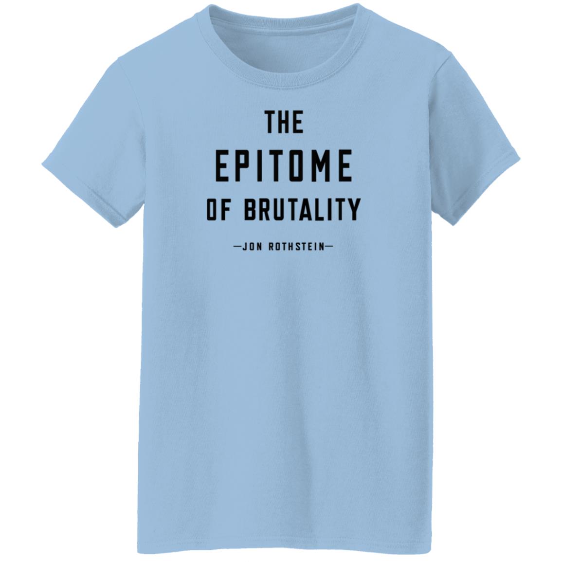 College Hoops Today Store Jon Rothstein The Epitome Of Brutality Shirt Play The Hits - Teechipus