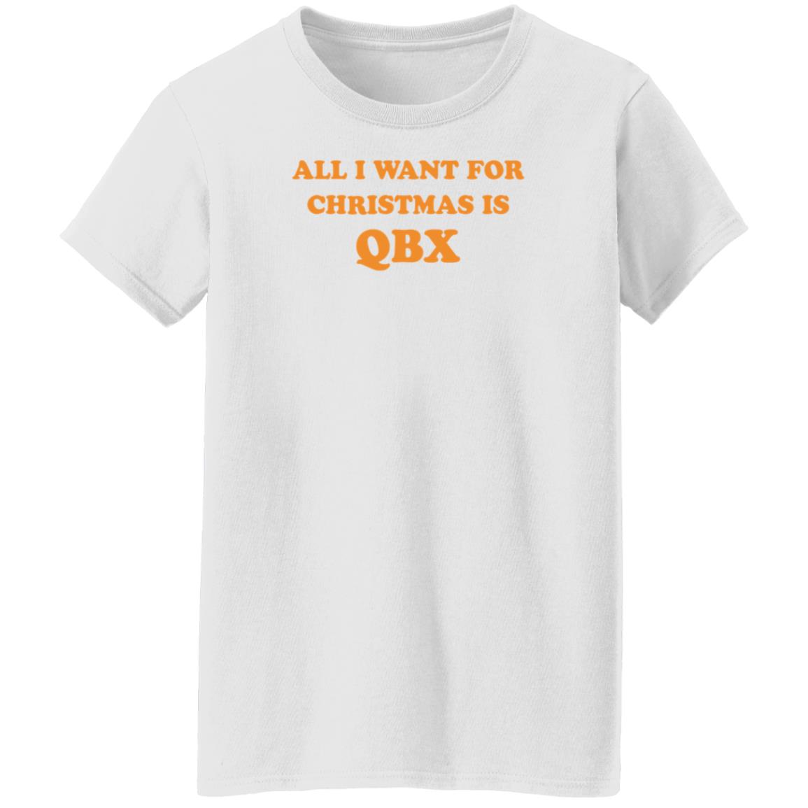 All I Want For Christmas Is Qbx Shirt JP Finlay - Teechipus