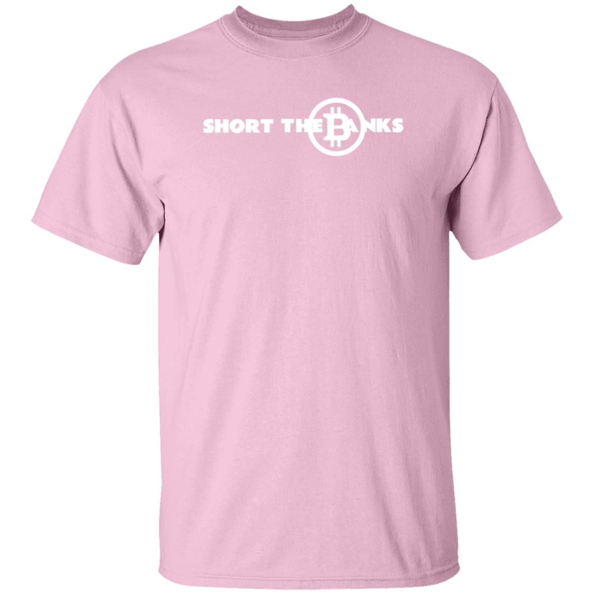 Short The Banks Bitcoin Shirt Mammycrypto Short The Banks Bitcoin Shirt Hoodie Sweatshirt - Teechipus