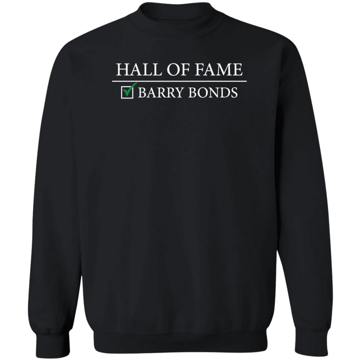 Barstoolsports Store Hall Of Fame Barry Bonds Shirt Jared Carrabis Hall Of Fame Shirt - Teechipus