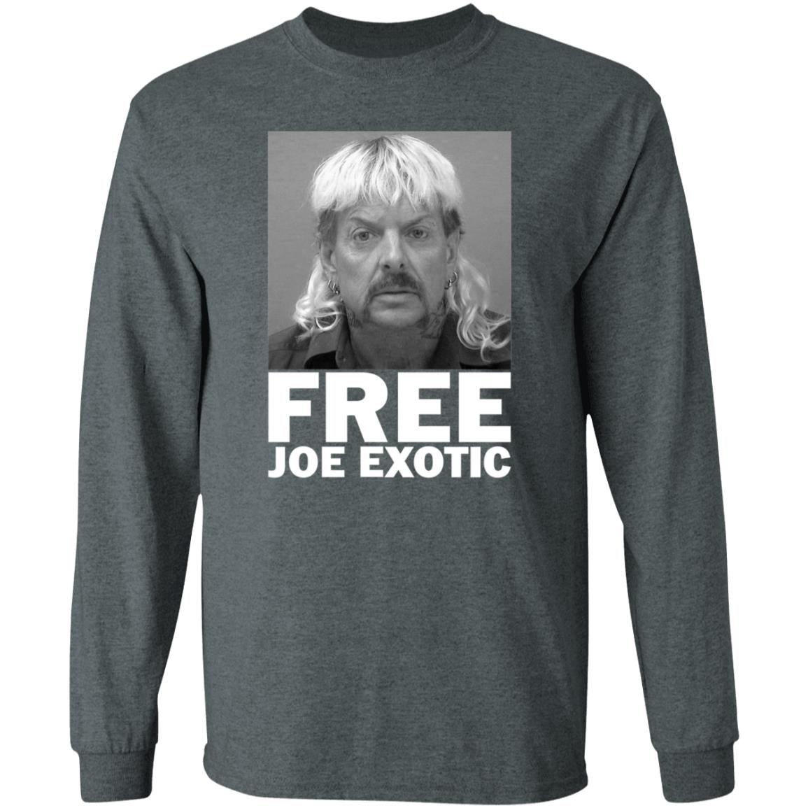 Free Joe Exotic Tiger King Shirt Free Carole Baskin Big Cat Shirt Hoodie Sweatshirt - Teechipus