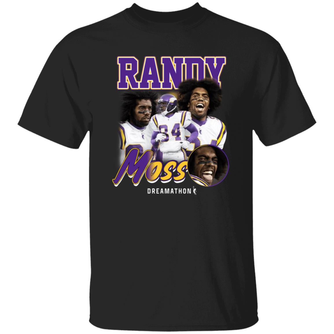 Justin Jefferson Wearing Randy Moss Dreamathon Shirt Dreamathon Merch - Teechipus