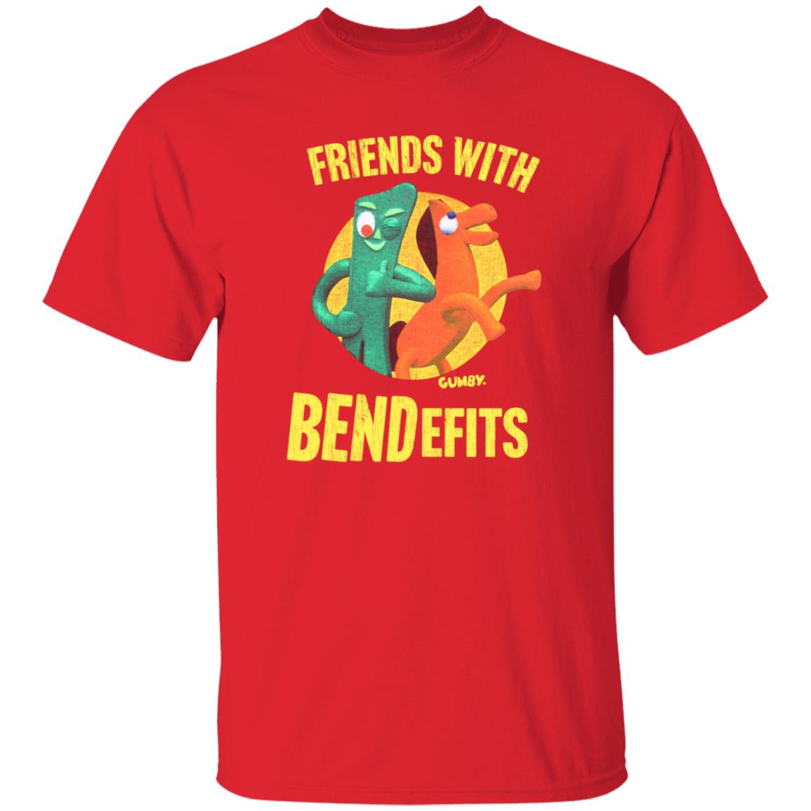 Friends With Benefits Pokey Gumby Shirt Walmart Store - Teechipus