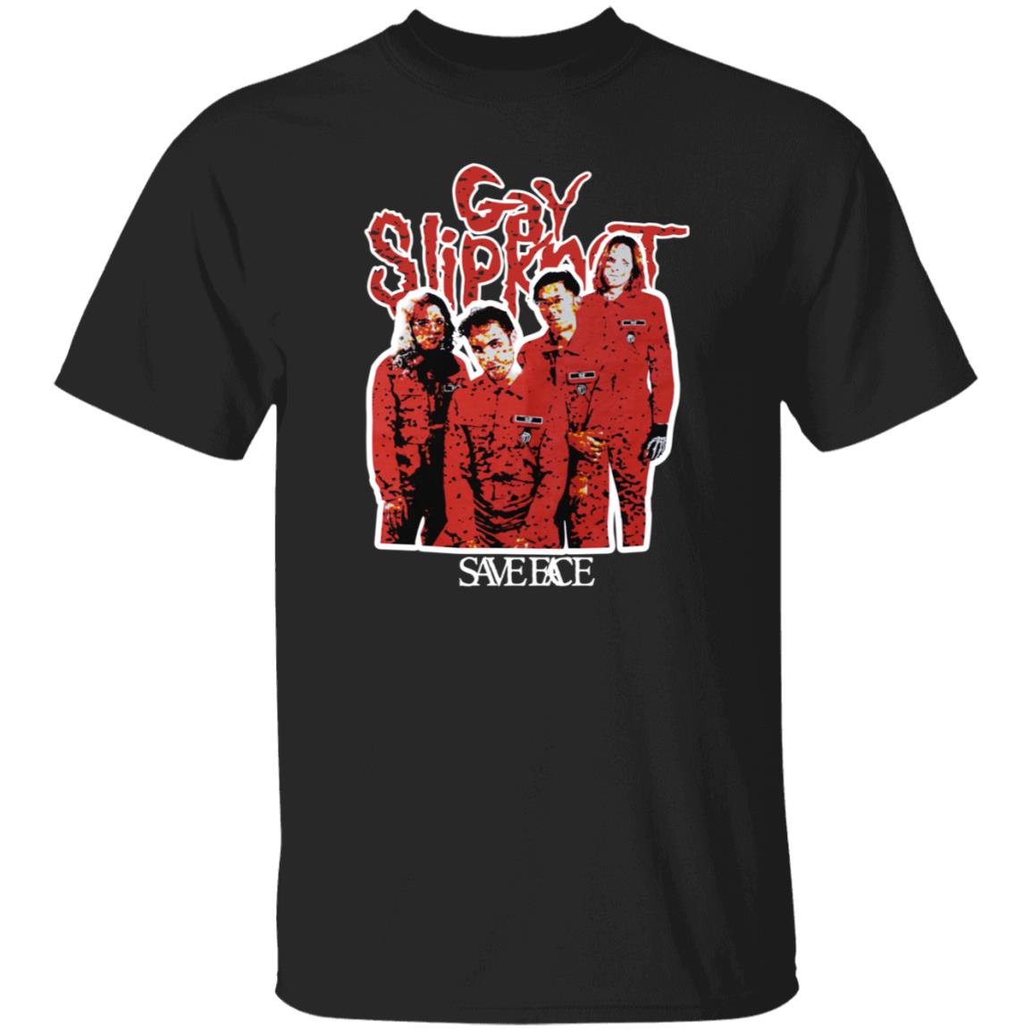 Gay Slipknot Shirt Saveface Store Gay Slipknot Shirt Hoodie Sweatshirt - Teechipus