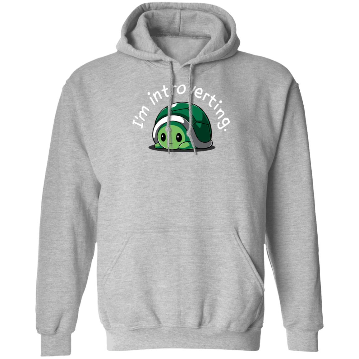 Tee Turtle Merch I'm Introverting Shirt - Teechipus