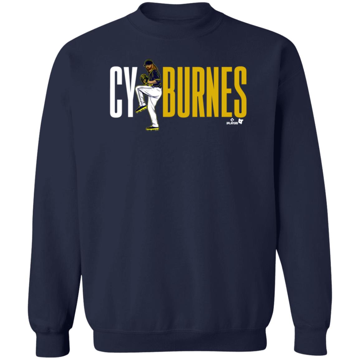 Breakingt Merch Cy Burnes Shirt Brew Crew Ball - Teechipus
