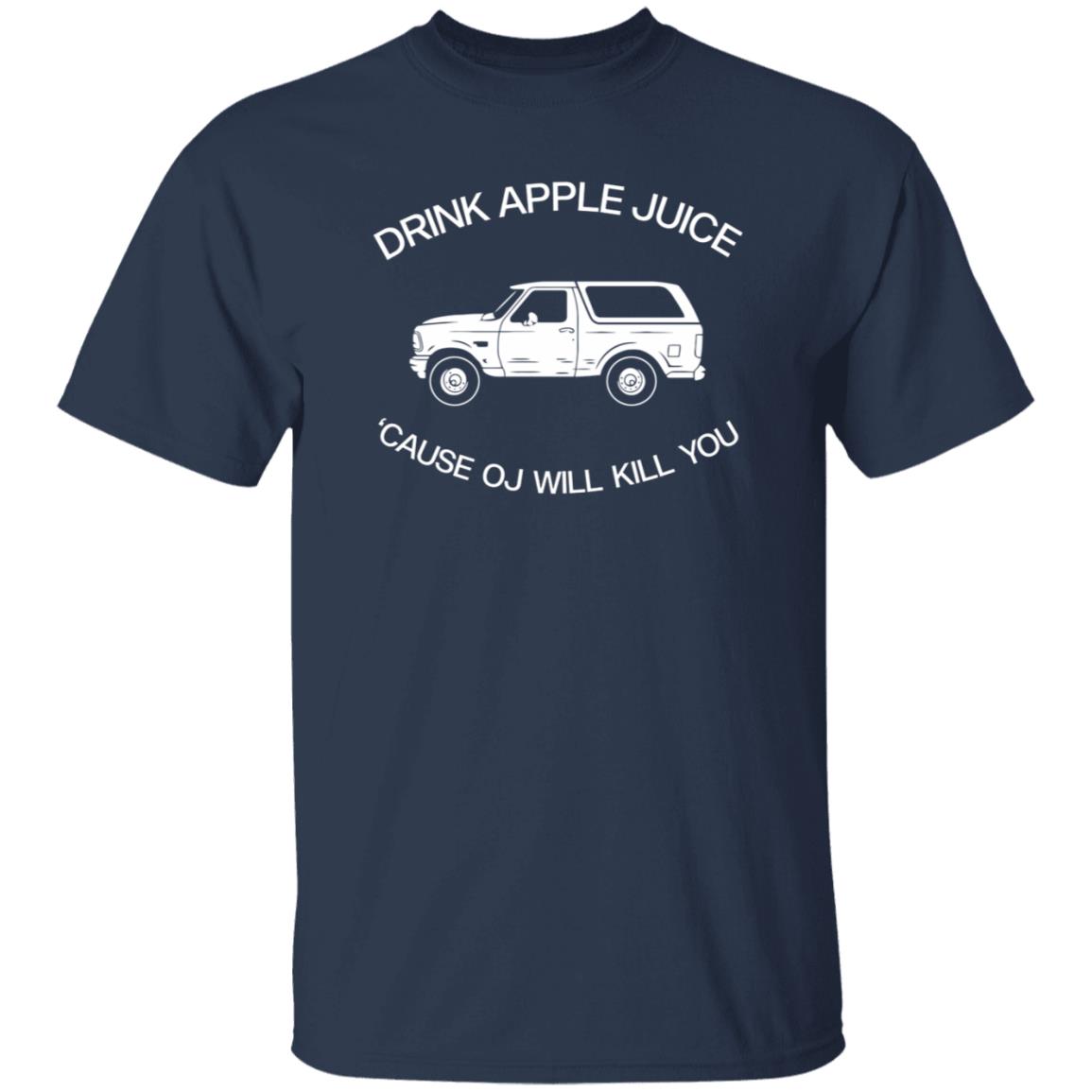 Ronny Doitche Drink Apple Juice T Shirt Barstool Sports - Teechipus