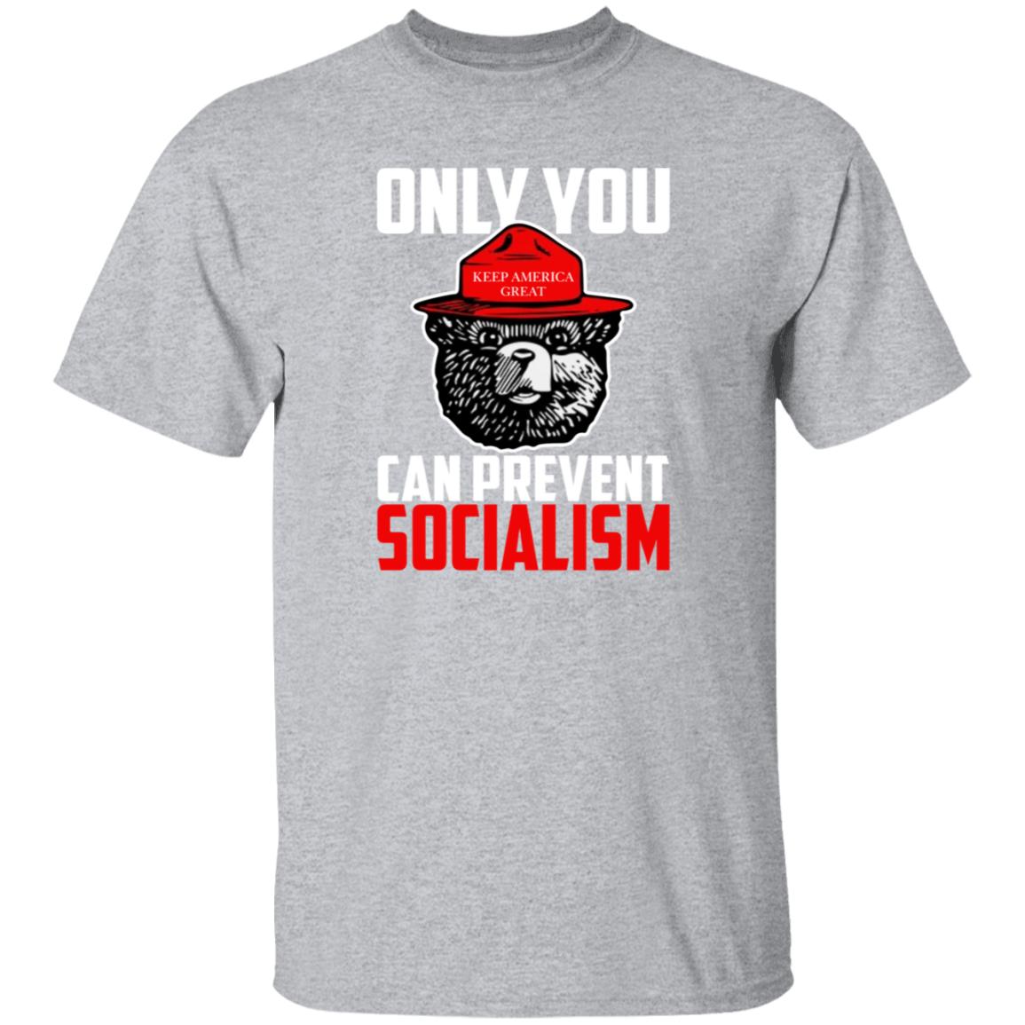 Only You Can Prevent Socialism Shirt Officialhodgetwins Store - Teechipus