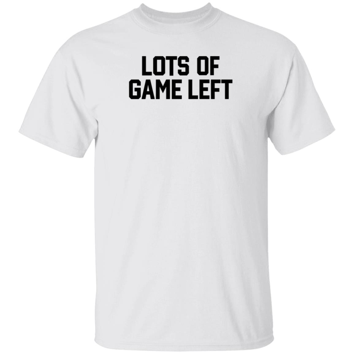 Barstoolsports Store Lots Of Game Left Hoodie Kyle Rudolph Lots Of Game Left Shirt Hoodie Sweatshirt - Teechipus