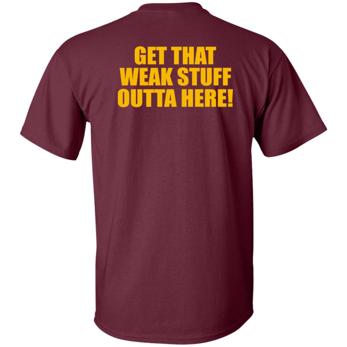 Get That Weak Stuff Outta Here Shirt Angel Gray Get That Weak Stuff Outta Here Shirt Hoodie Sweatshirt - Teechipus