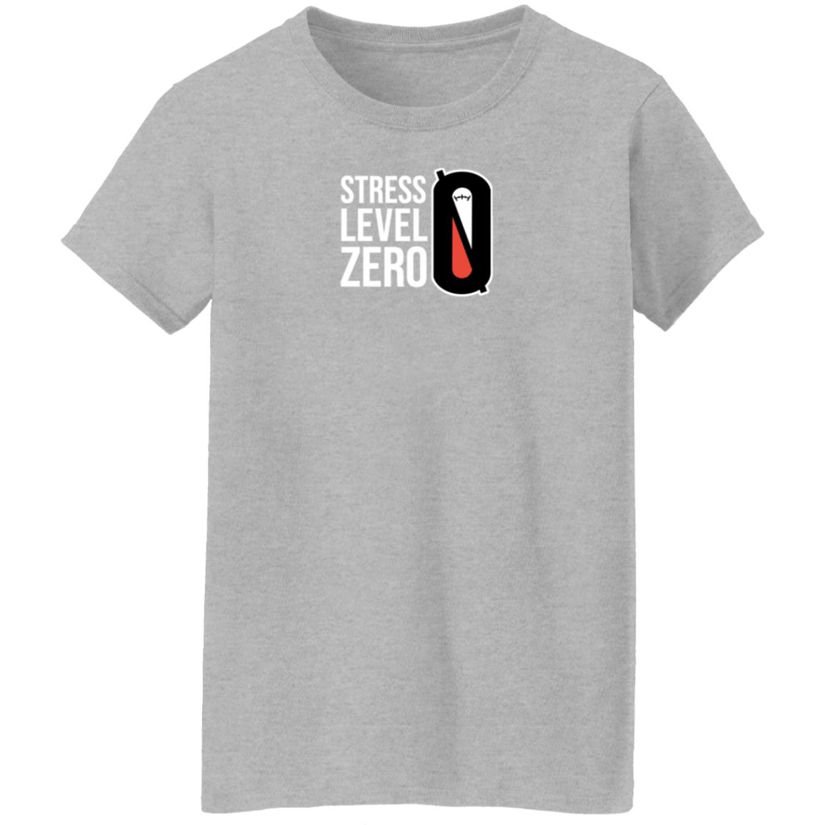 Stress Level Zero Black Shirt Crowd Made Merch Stress Level 0 Black Shirt - Teechipus