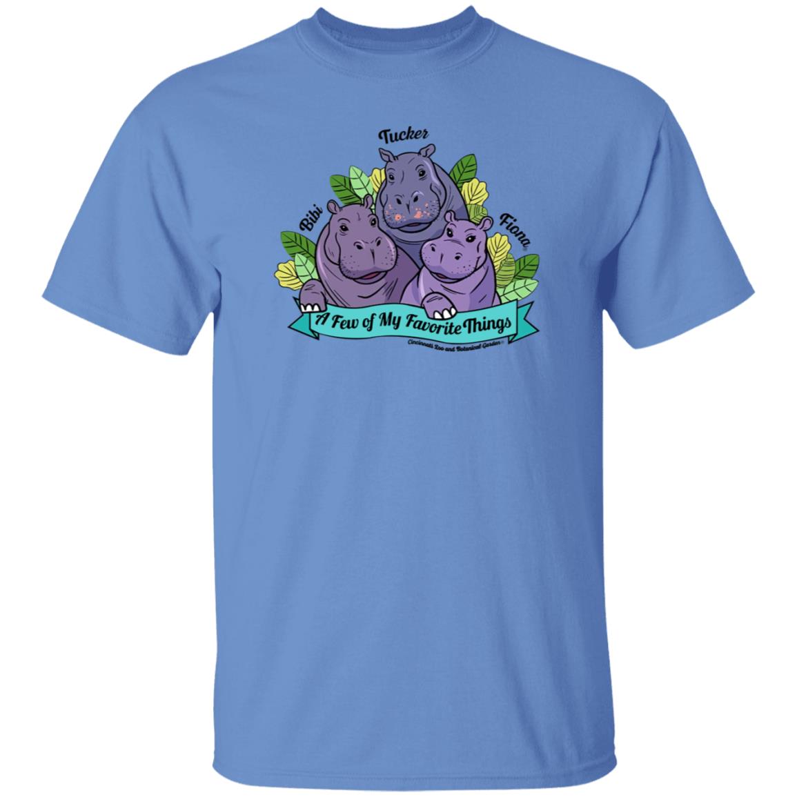 Favorite Hippo Trio Shirt Hoodie Sweatshirt - Teechipus