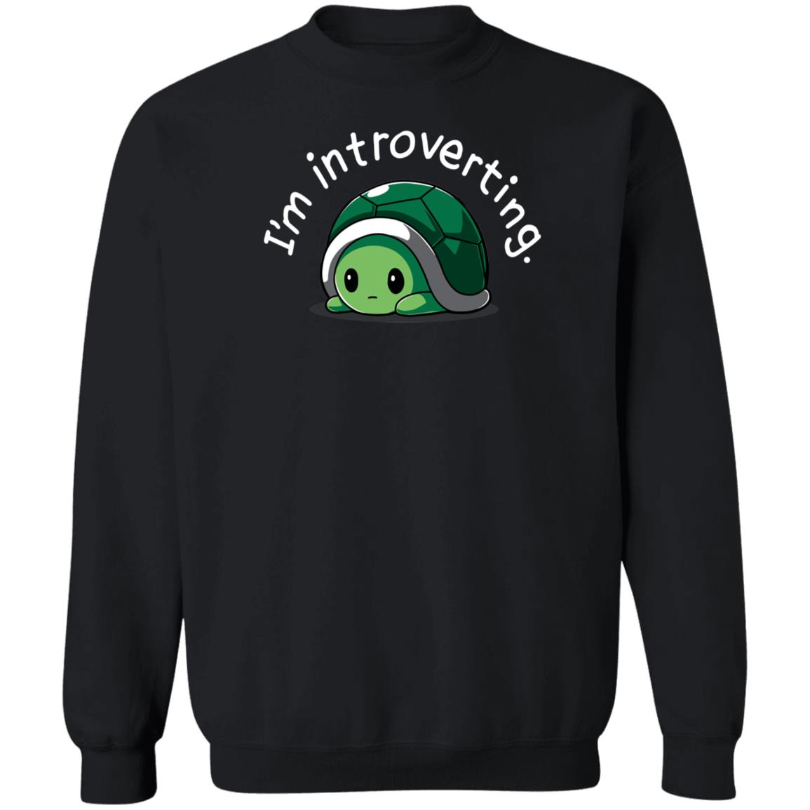 Tee Turtle Merch I'm Introverting Shirt - Teechipus
