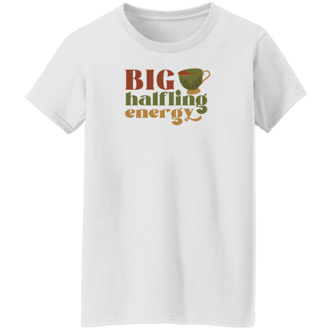 Big Halfling Energy Shirt Hoodie Sweatshirt - Teechipus