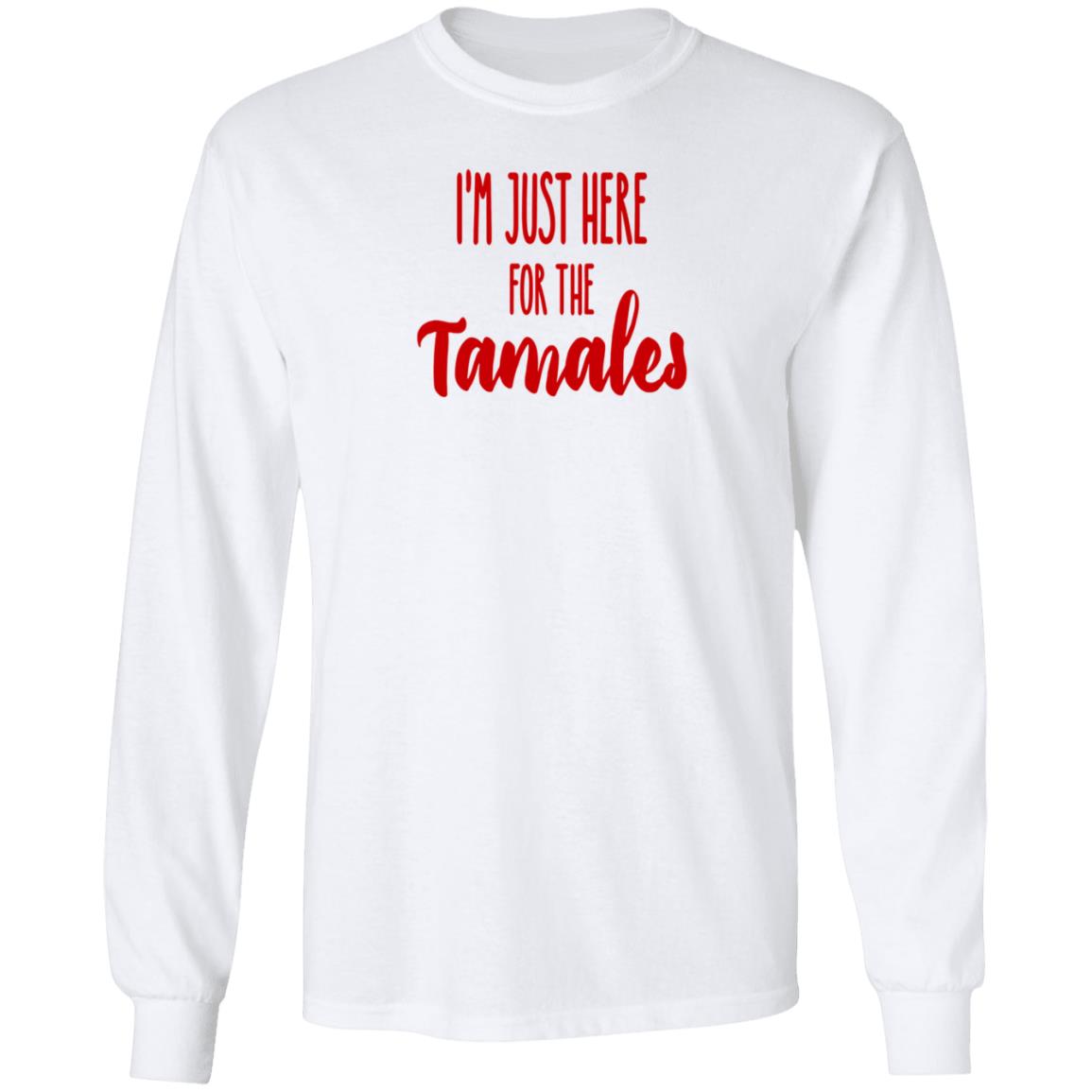 Reptile Boy I'm Just Here For The Tamales Shirt Hoodie Sweatshirt - Teechipus