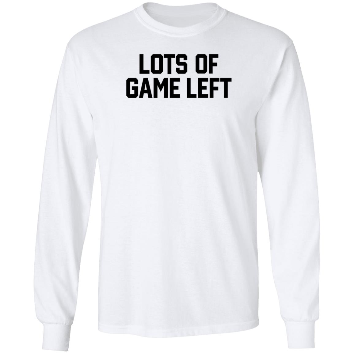 Barstoolsports Store Lots Of Game Left Hoodie Kyle Rudolph Lots Of Game Left Shirt Hoodie Sweatshirt - Teechipus