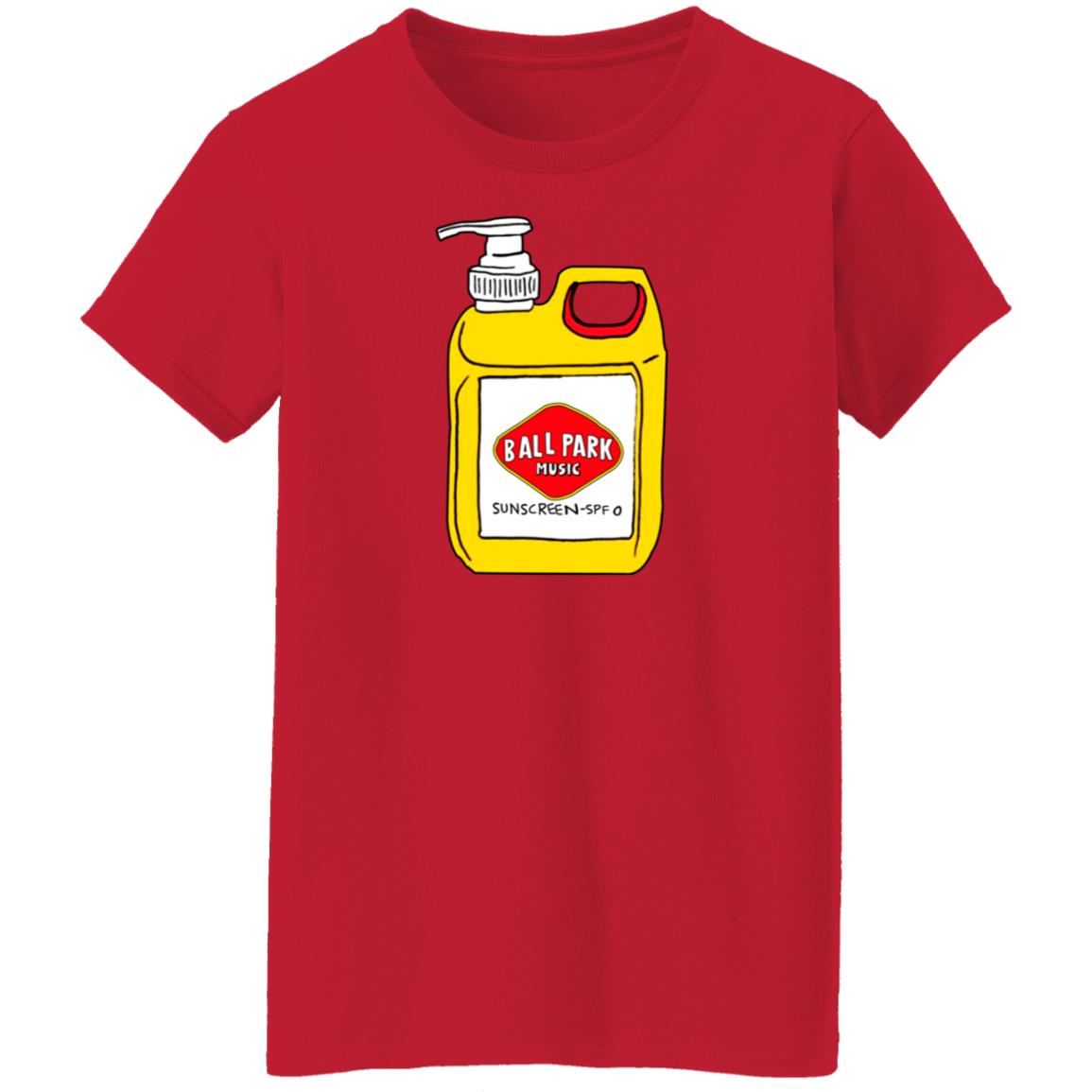 Ball Park Music Sunscreen Spfo Shirt Ball Park Music Merch Sunscreen Shirt - Teechipus