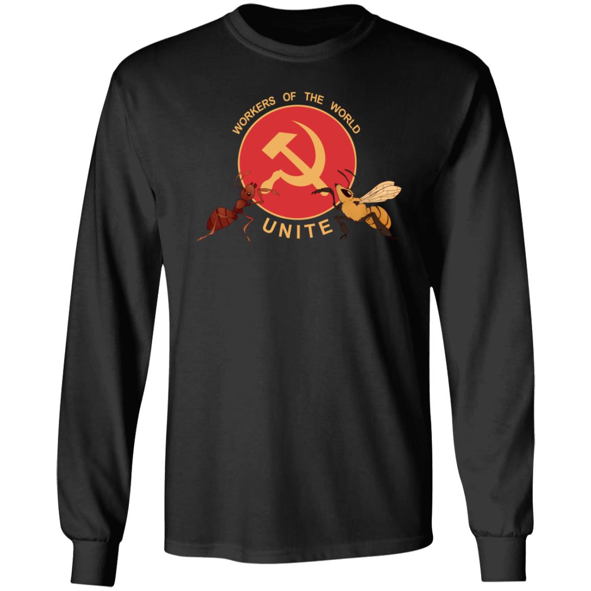 Workers Of The World Unite Shirt Real Animal Facts Merch - Teechipus