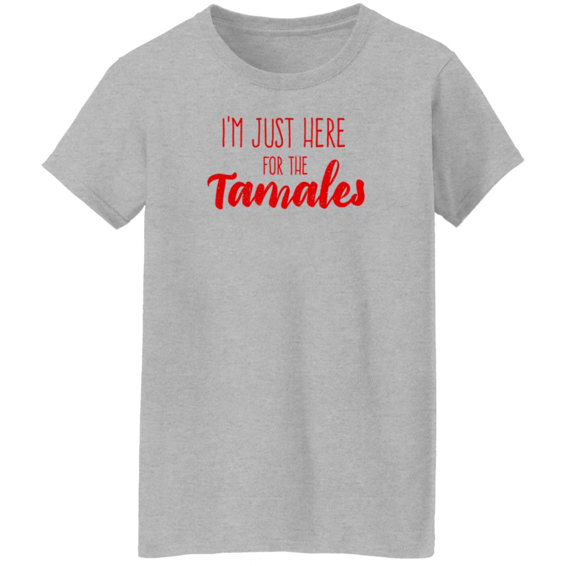 I'm Just Here For The Tamales Shirt Reptile Boy - Teechipus