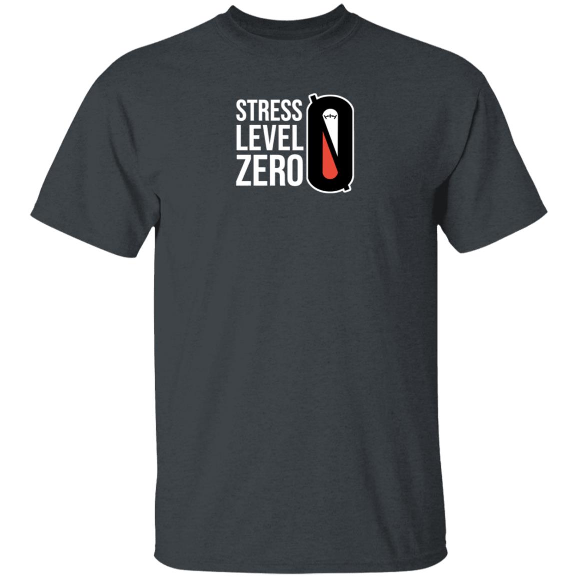 Stress Level Zero Black Shirt Crowd Made Merch Stress Level 0 Black Shirt - Teechipus