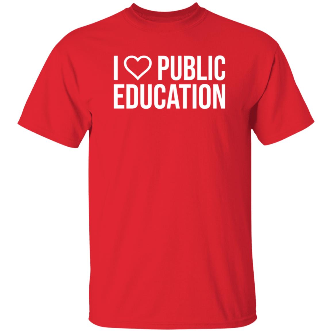 Jason Schilling I Love Public Education Shirt Hoodie Sweatshirt - Teechipus