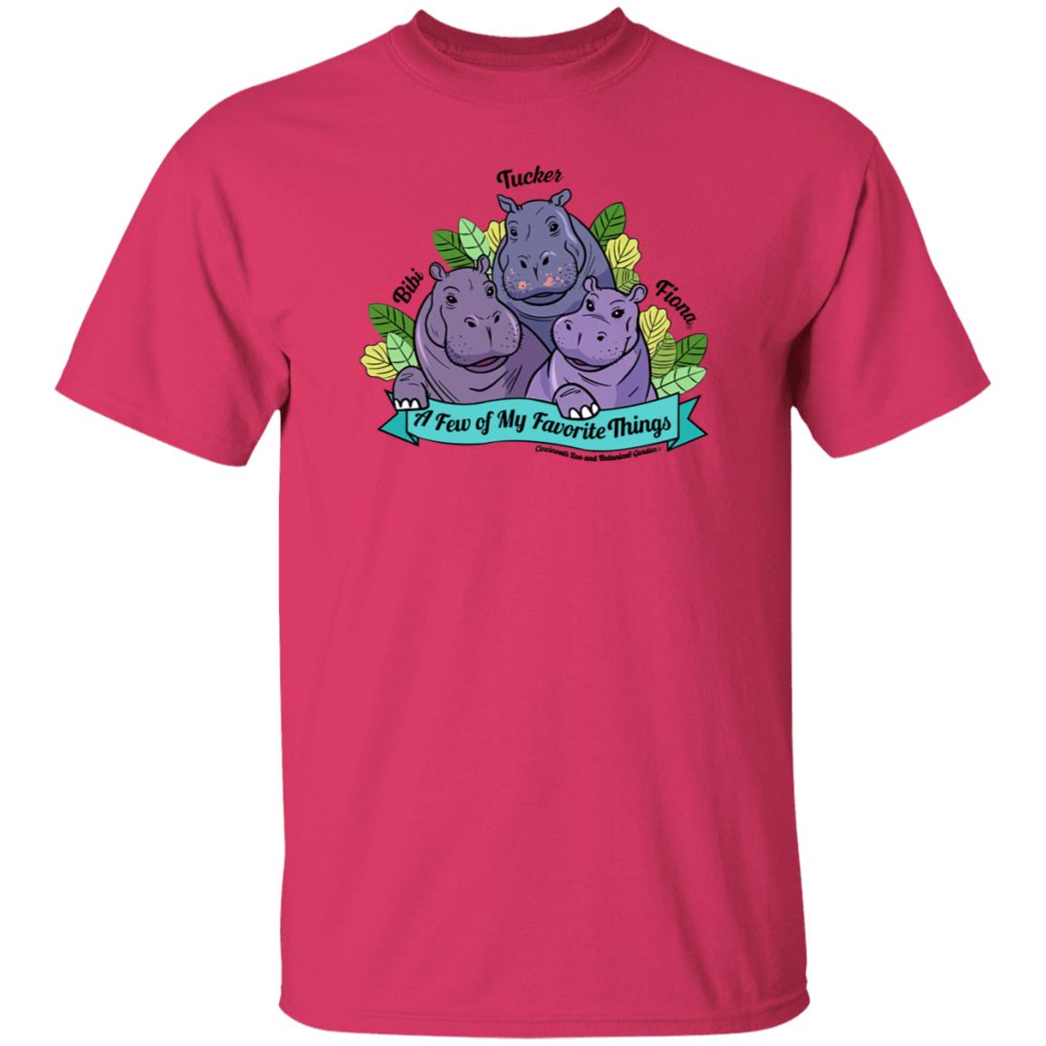 Favorite Hippo Trio Shirt Hoodie Sweatshirt - Teechipus