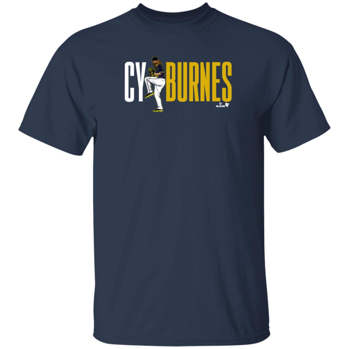 Breakingt Merch Cy Burnes Shirt Brew Crew Ball - Teechipus