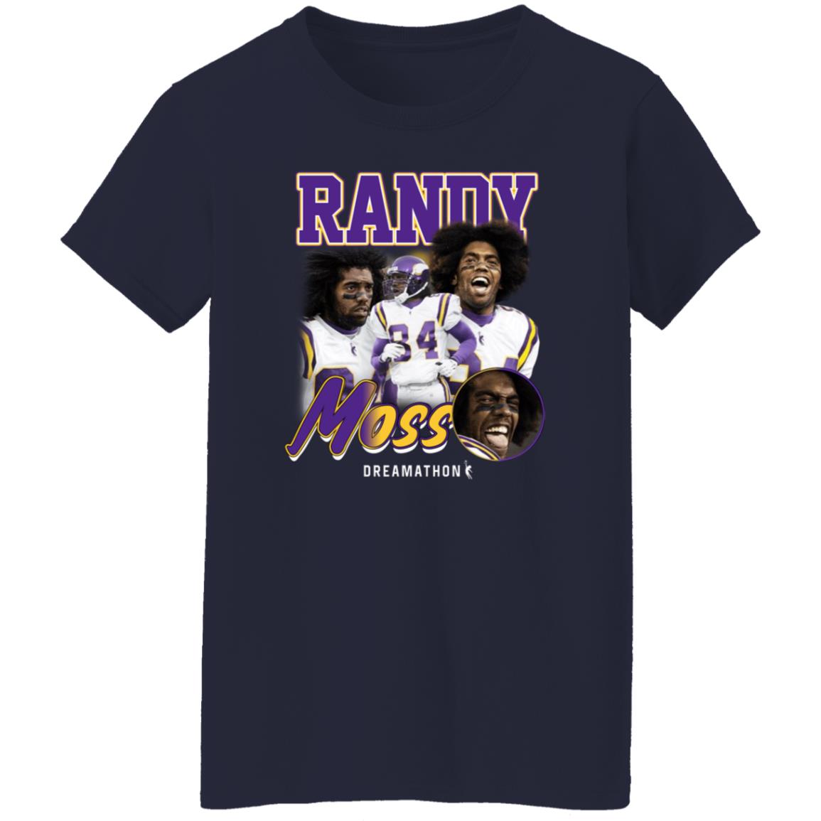 Justin Jefferson Wearing Randy Moss Dreamathon Shirt Dreamathon Merch - Teechipus